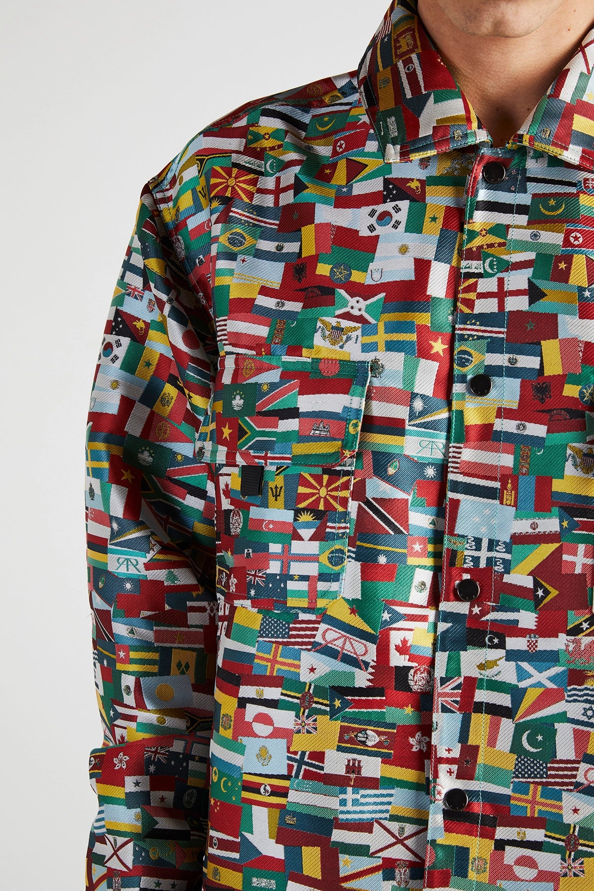 CHEST POCKET SHACKET | NATIONAL FLAGS