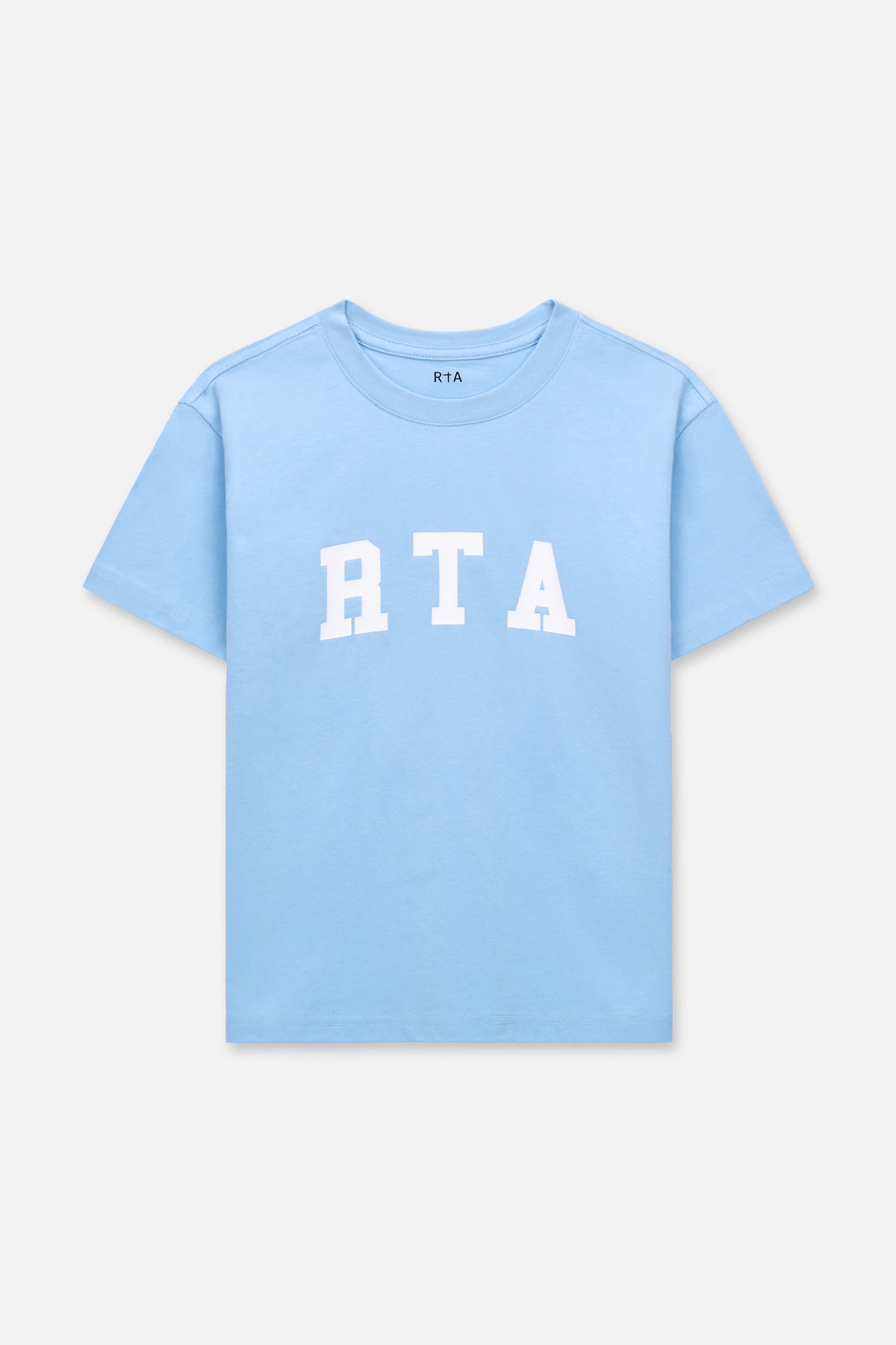 Kids Blue Collegiate Short Sleeve Tee | RTA