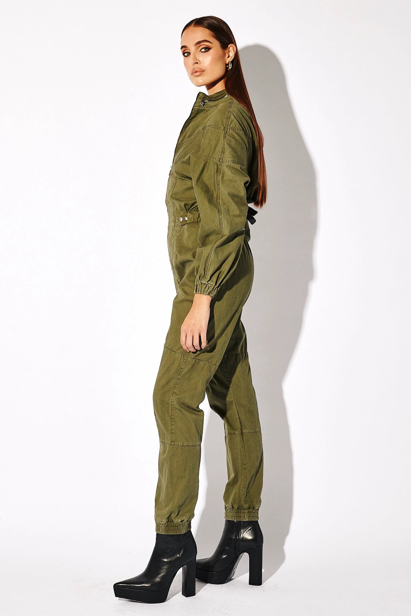 HALIMA JUMPSUIT TOMBOY GREEN