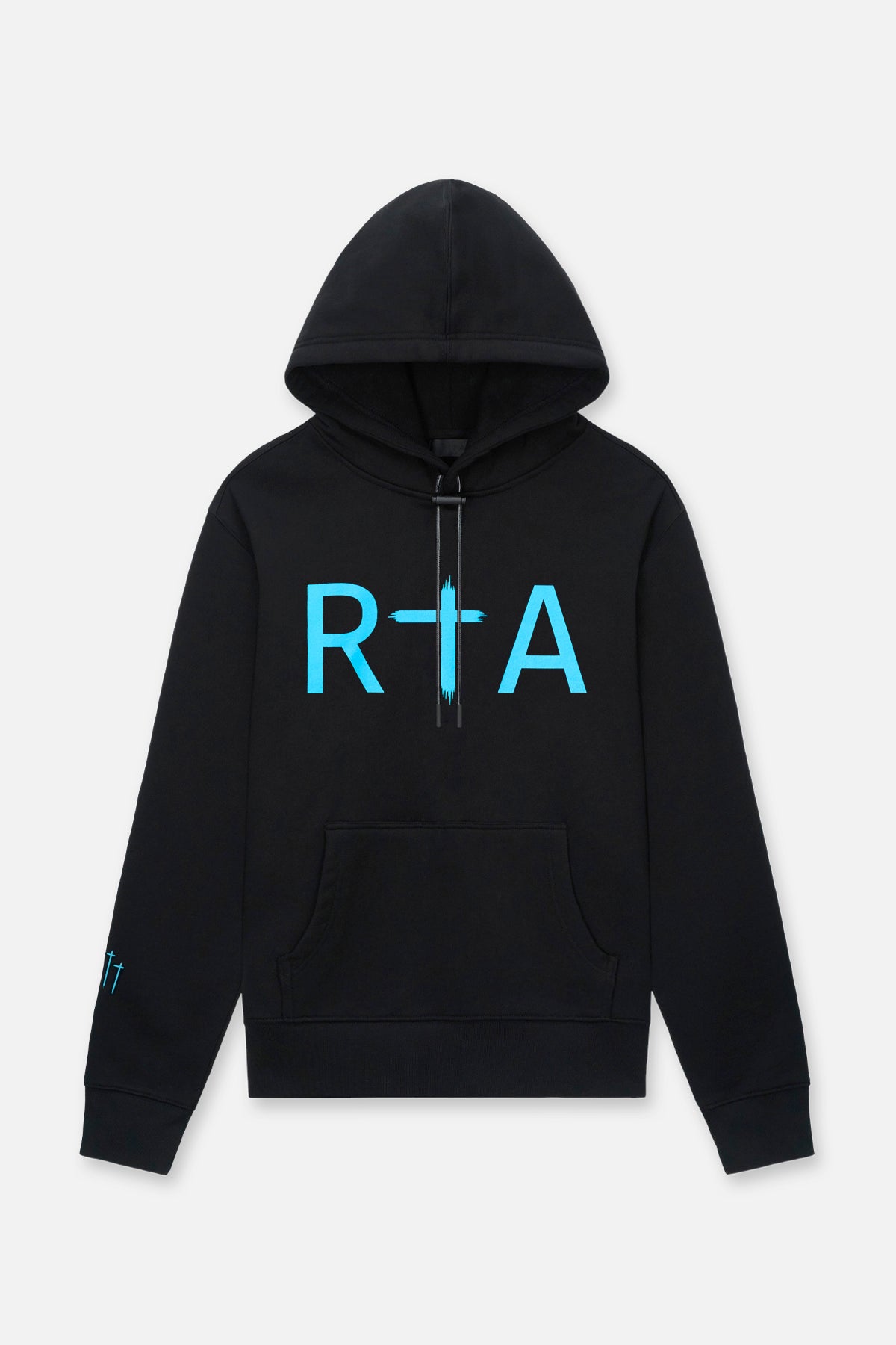Men's Black Blue Hoodie | RTA