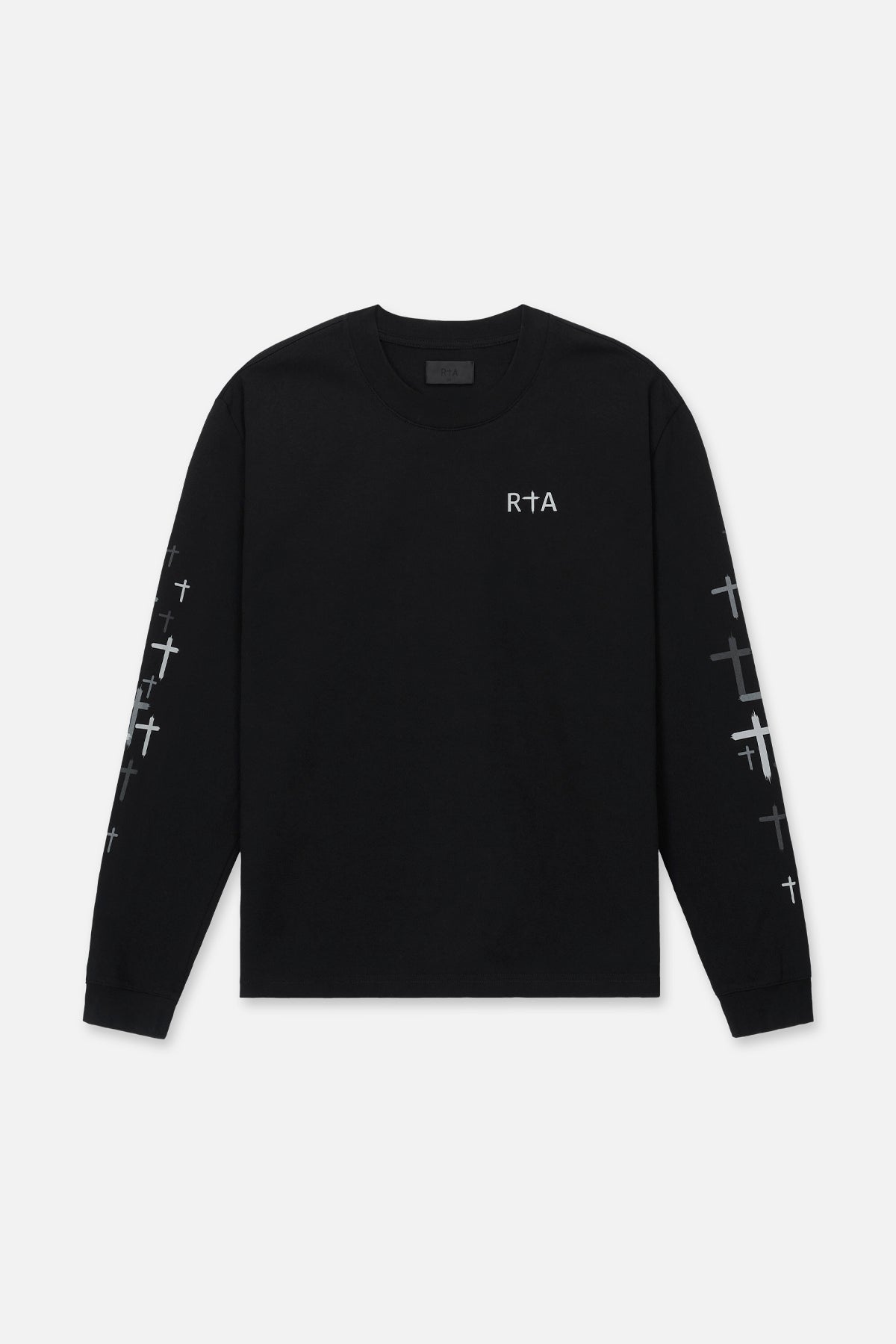 Men's Black Long Sleeve Tee | RTA