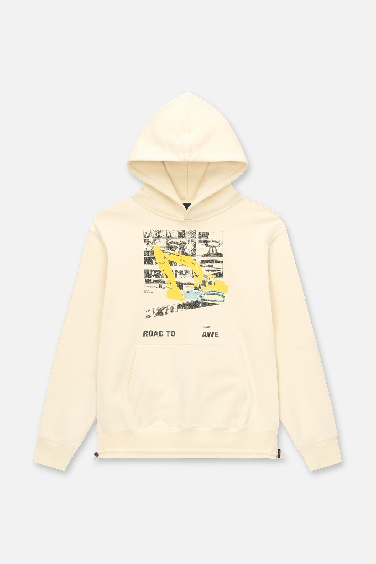 Men's Raw Sand Oversized Hoodie | RTA