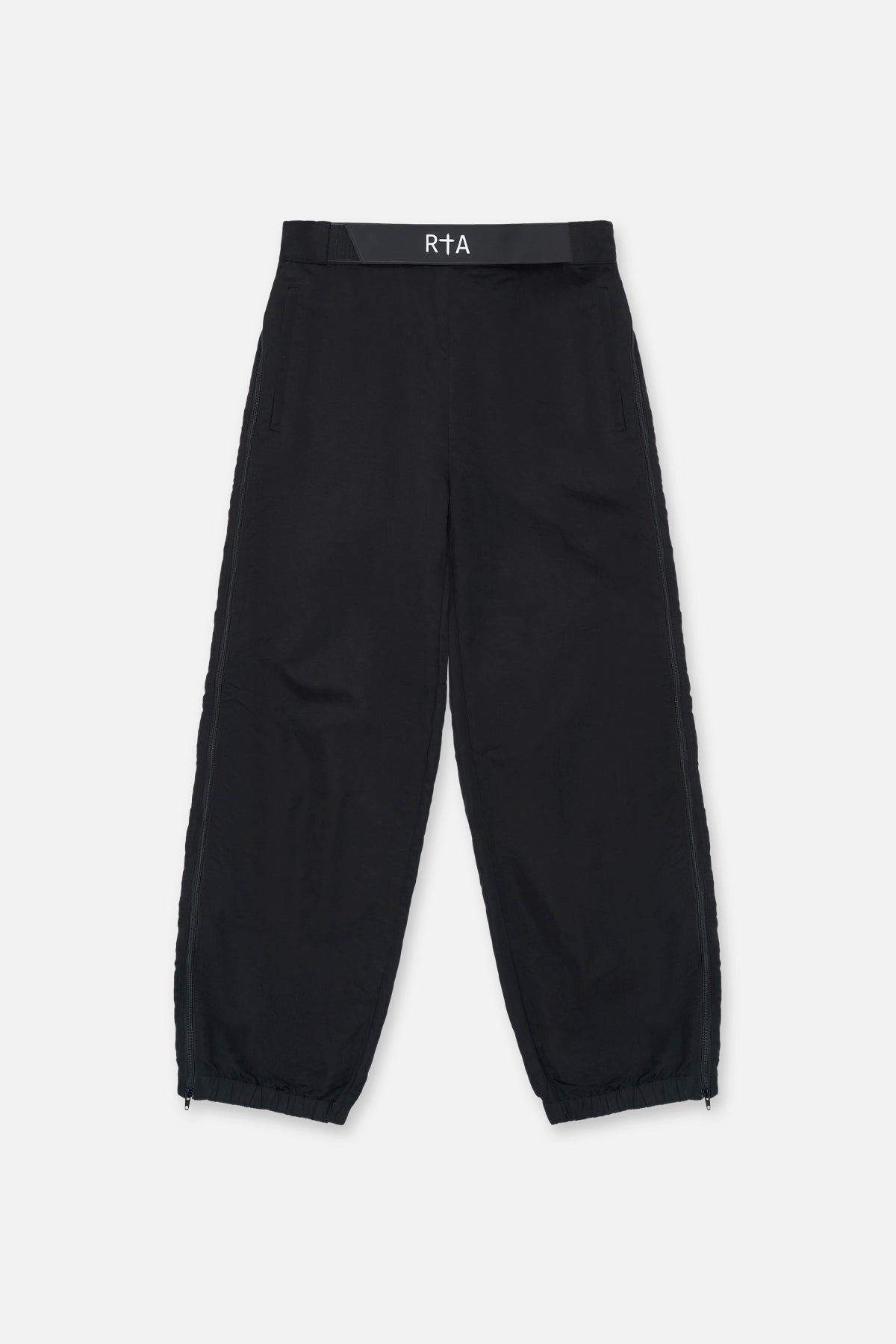 Men's Black Paisley Track Pant | RTA