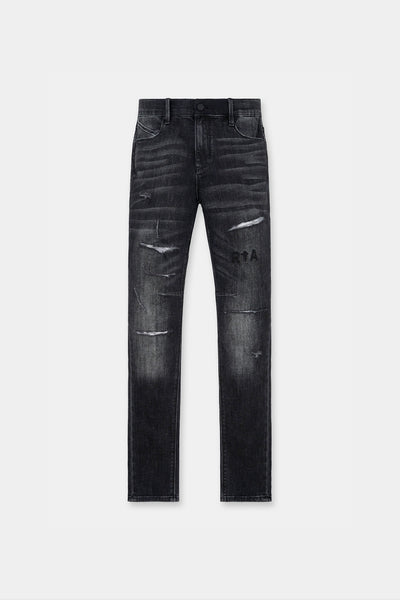 BRYANT RIPPED SKINNY JEAN | DISTRESSED GREY