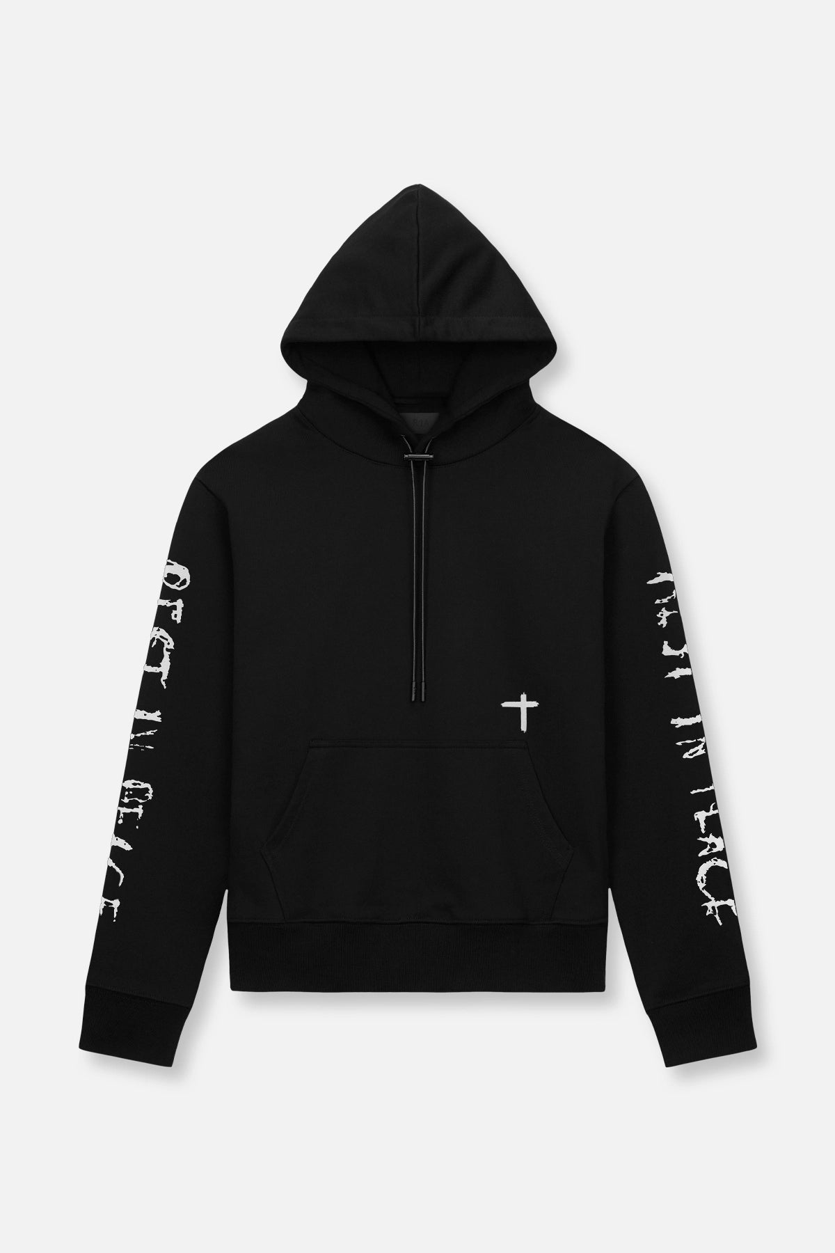 DION HOODIE BLACK REST IN PEACE