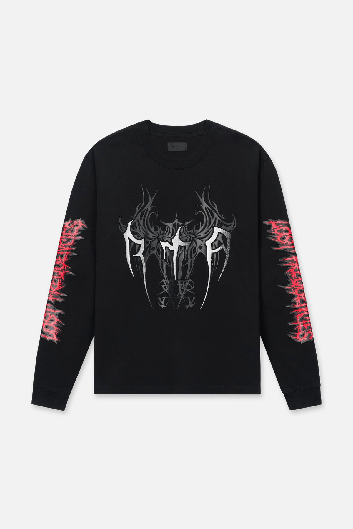 LAWRENCE LONG SLEEVE TEE | BLACK CYBER SIGILISM RTA – RTA