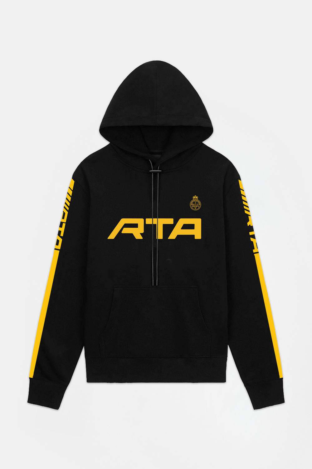 Men's Black Racing Logo Hoodie | RTA