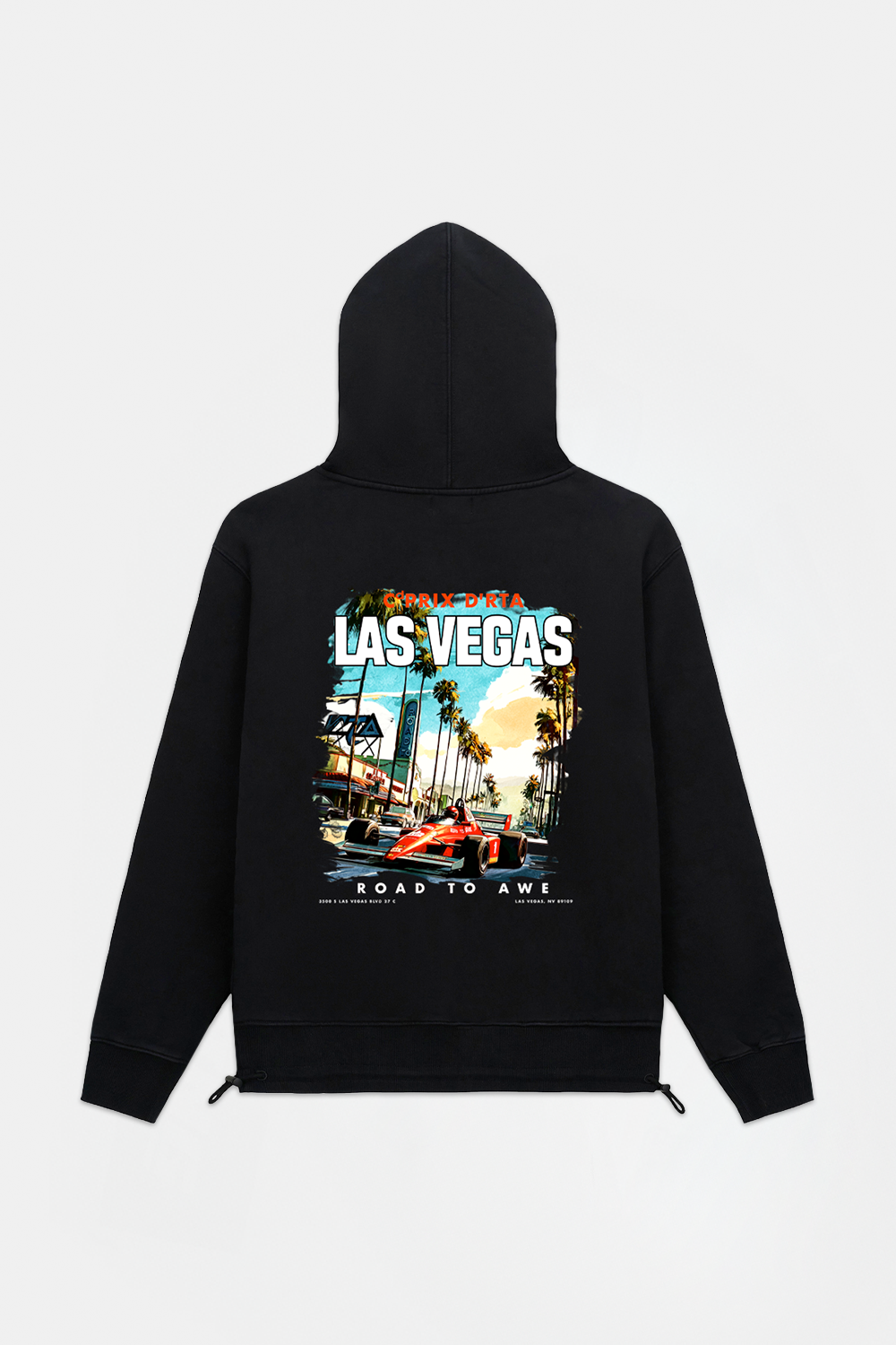 Men's Black Oversized Hoodie | RTA