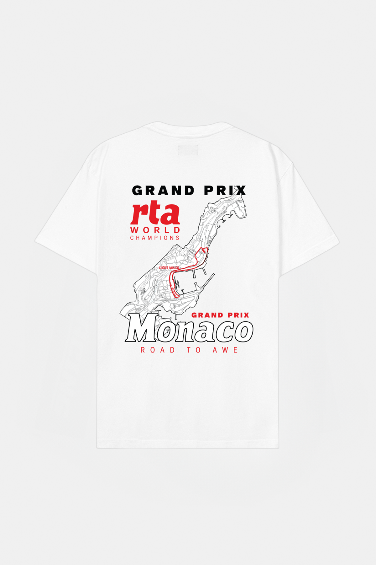 Men's White Oversized Tee | RTA