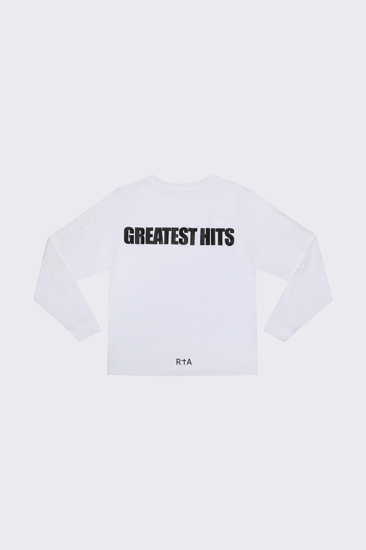 LAWRENCE LONG SLEEVE TEE | WHITE GREATEST HITS