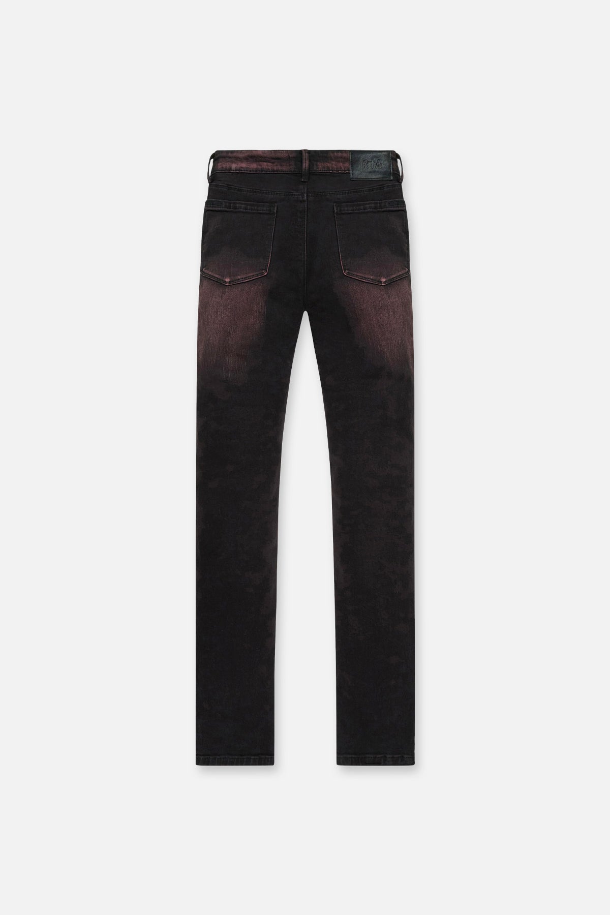 OLIVIER SKINNY JEAN | BLACK RED HIGHLIGHT