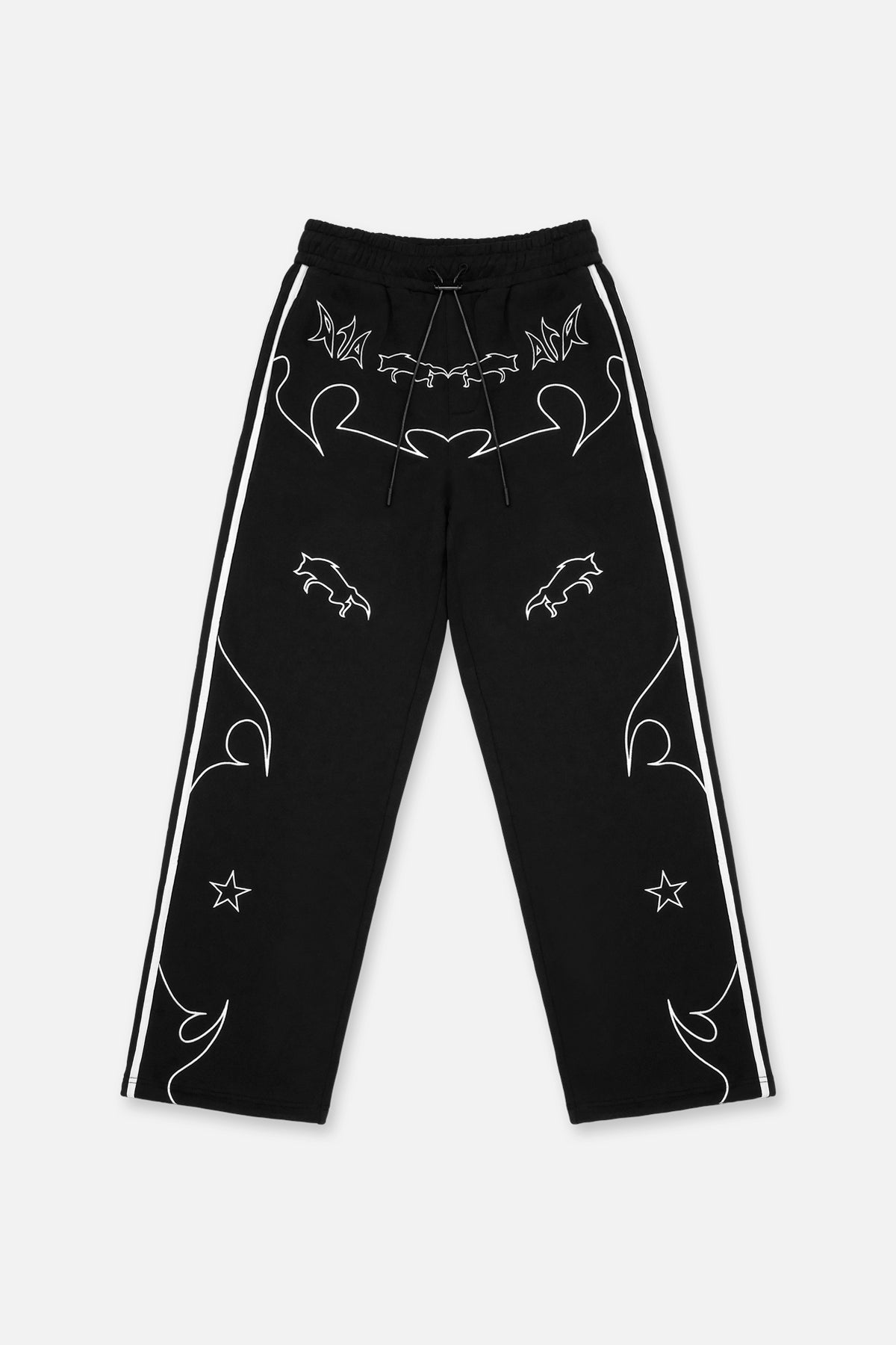 OWEN SWEATPANT | BLACK AND WHITE WESTERN