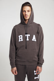 MARKUS HOODIE | CHARCOAL COLLEGIATE