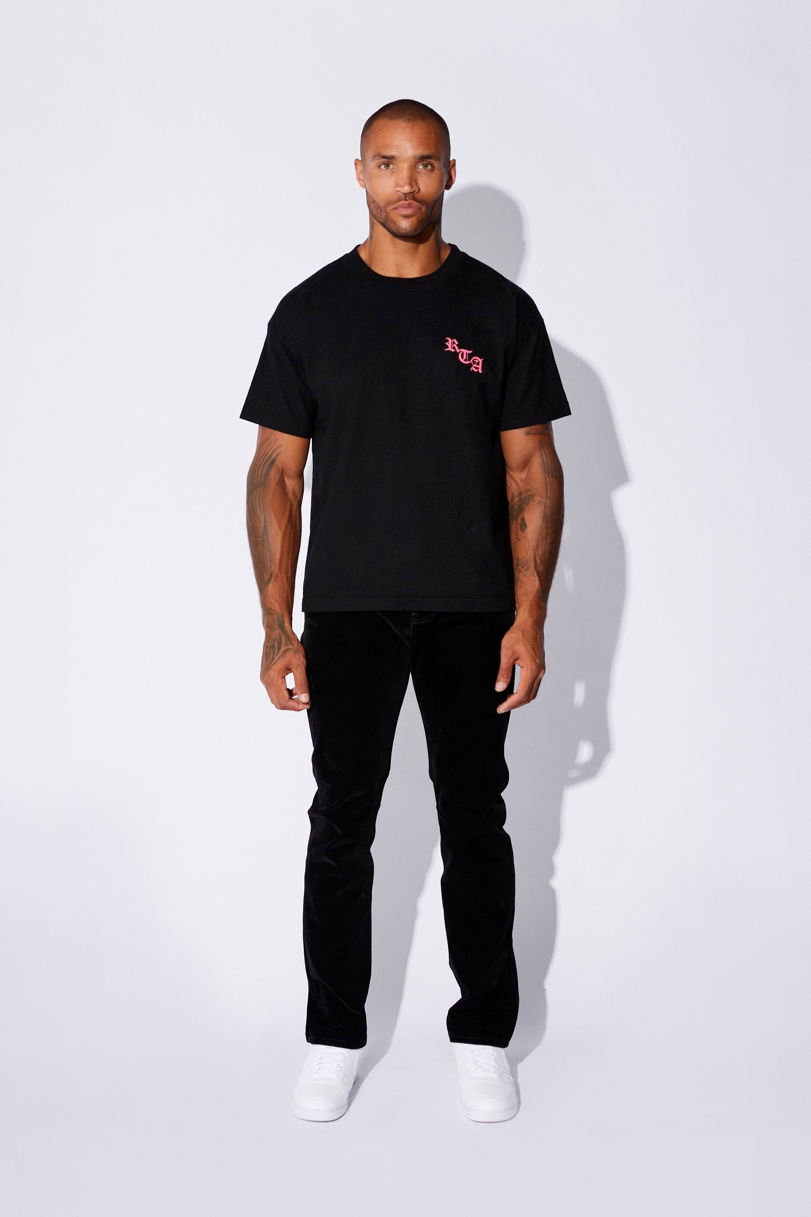 COLT SHORT SLEEVE TEE | BLACK PINK FROM THE ASHES