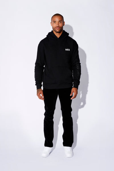 HOODIE | BLACK OLD ENGLISH