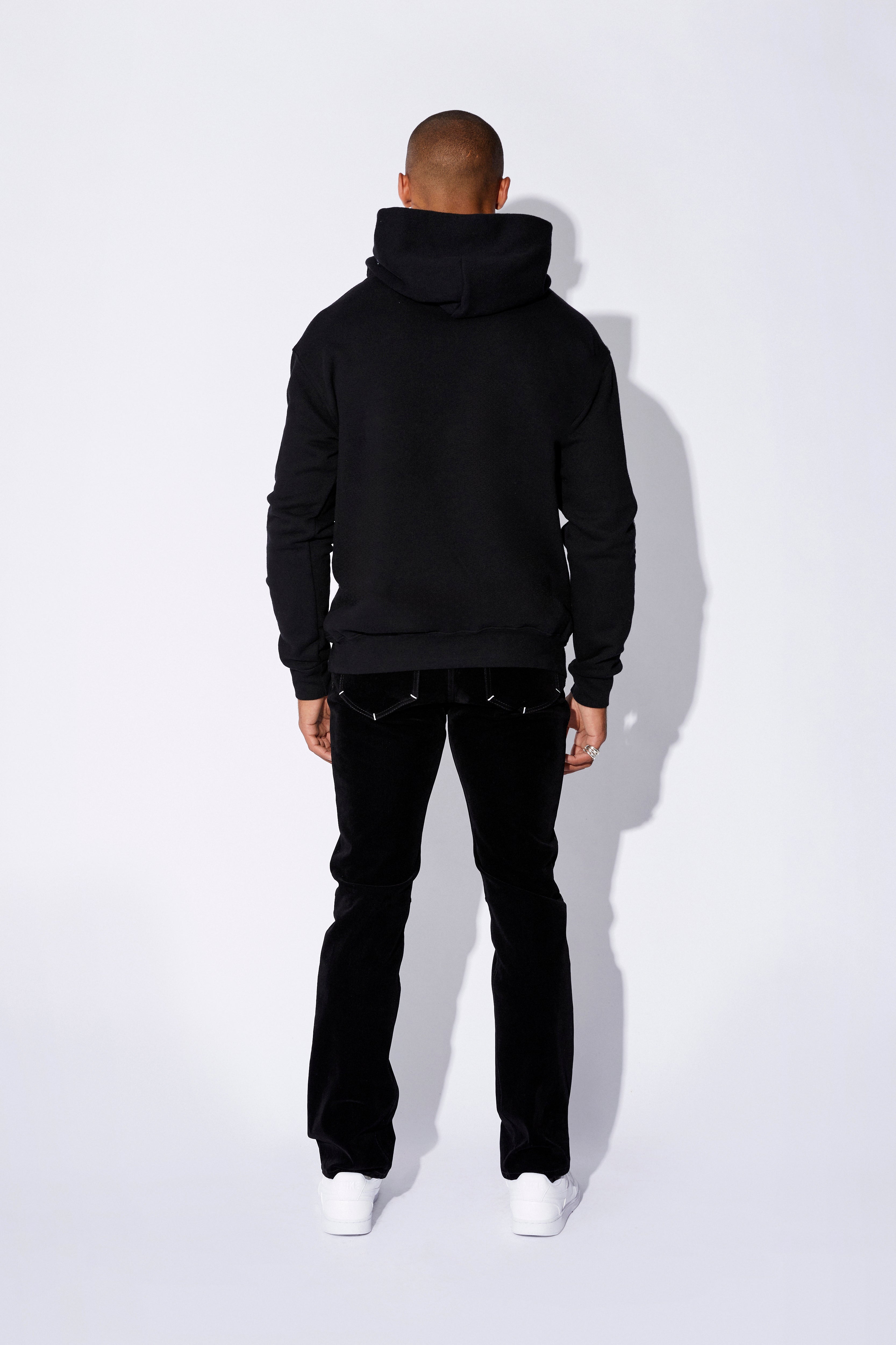 HOODIE | BLACK OLD ENGLISH