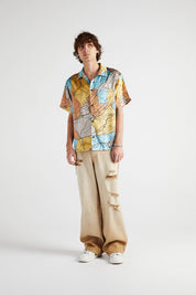 WIDE LEG JEAN | DISTRESSED SAVANNA