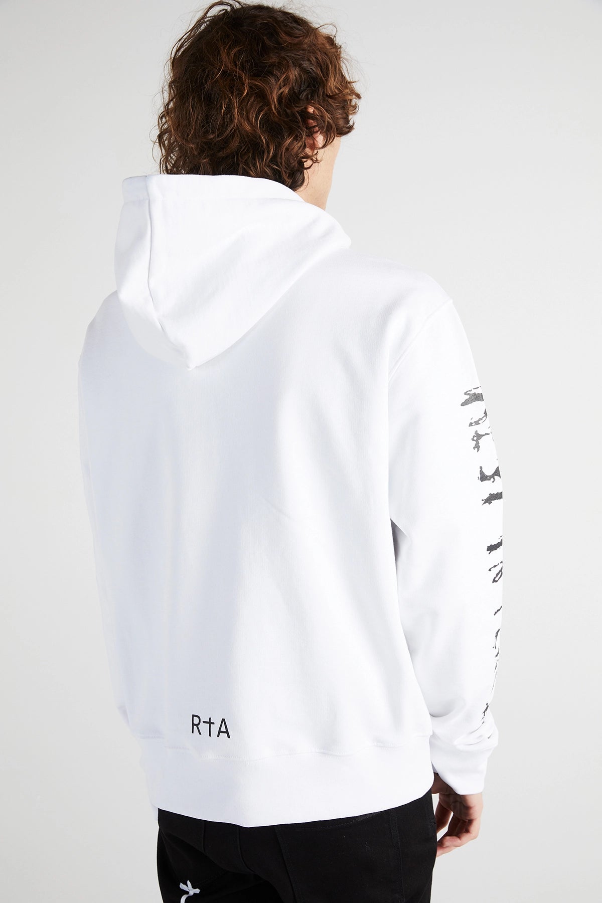 DION HOODIE | WHITE REST IN PEACE