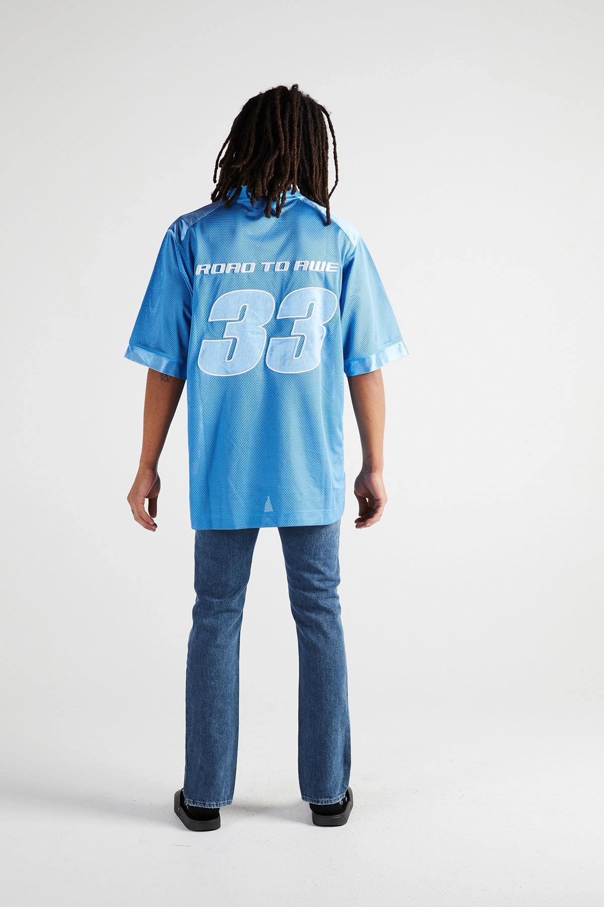 ANDRES TOP | BLUE MESH