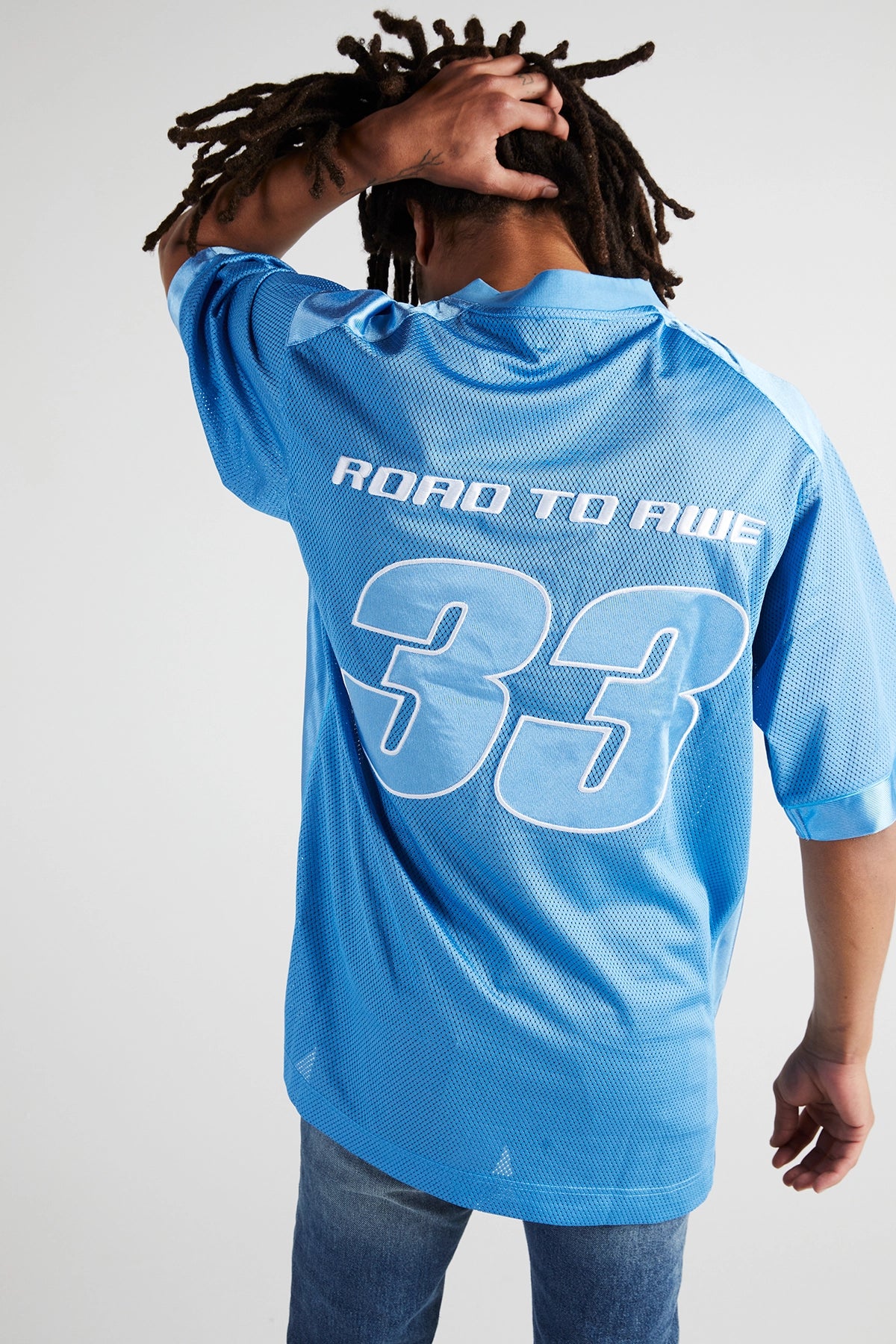 ANDRES TOP | BLUE MESH