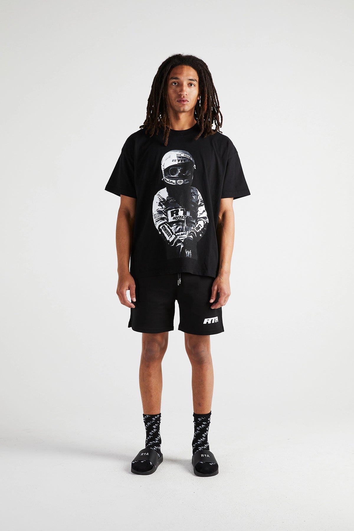 COLT TEE | BLACK RTA RACER