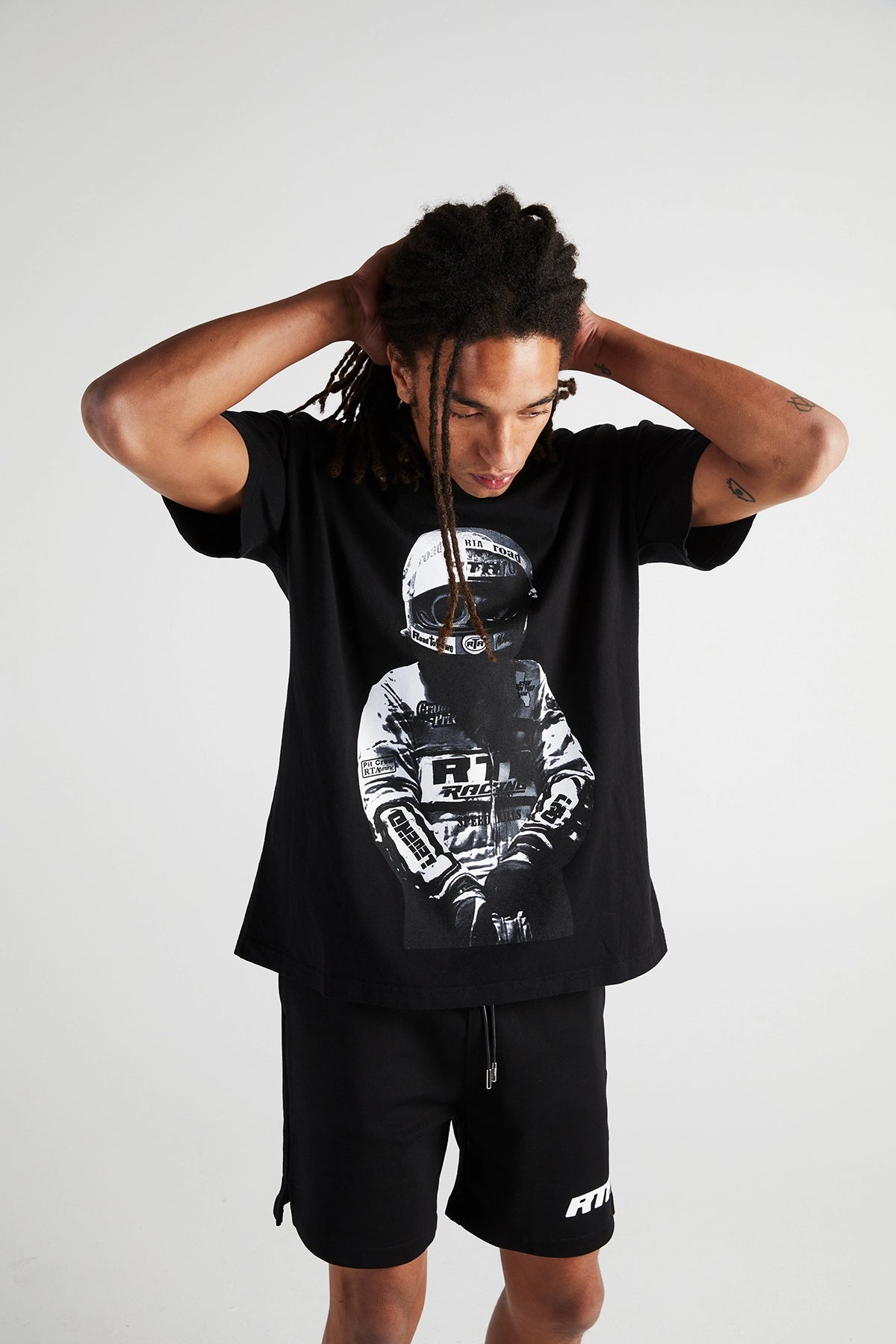 COLT TEE | BLACK RTA RACER