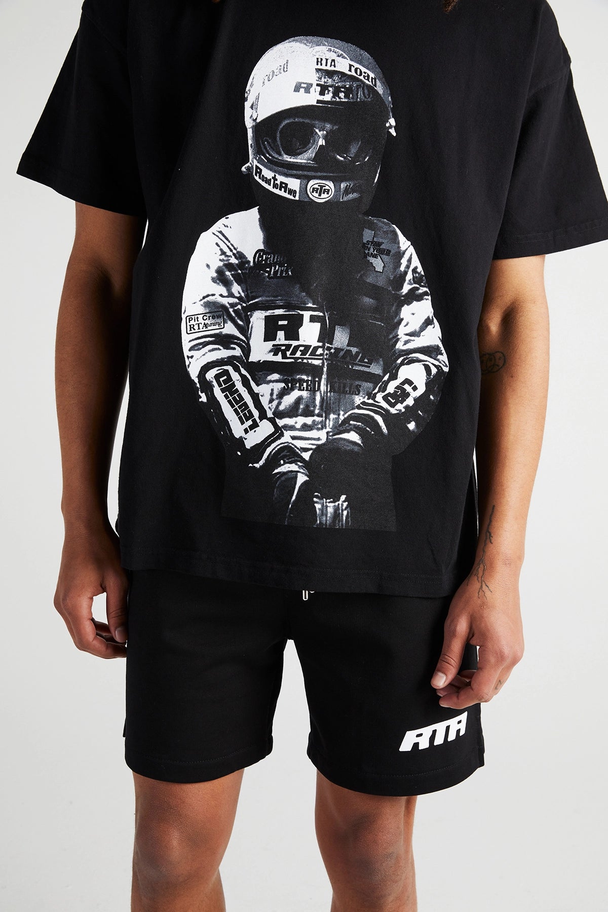 COLT TEE | BLACK RTA RACER