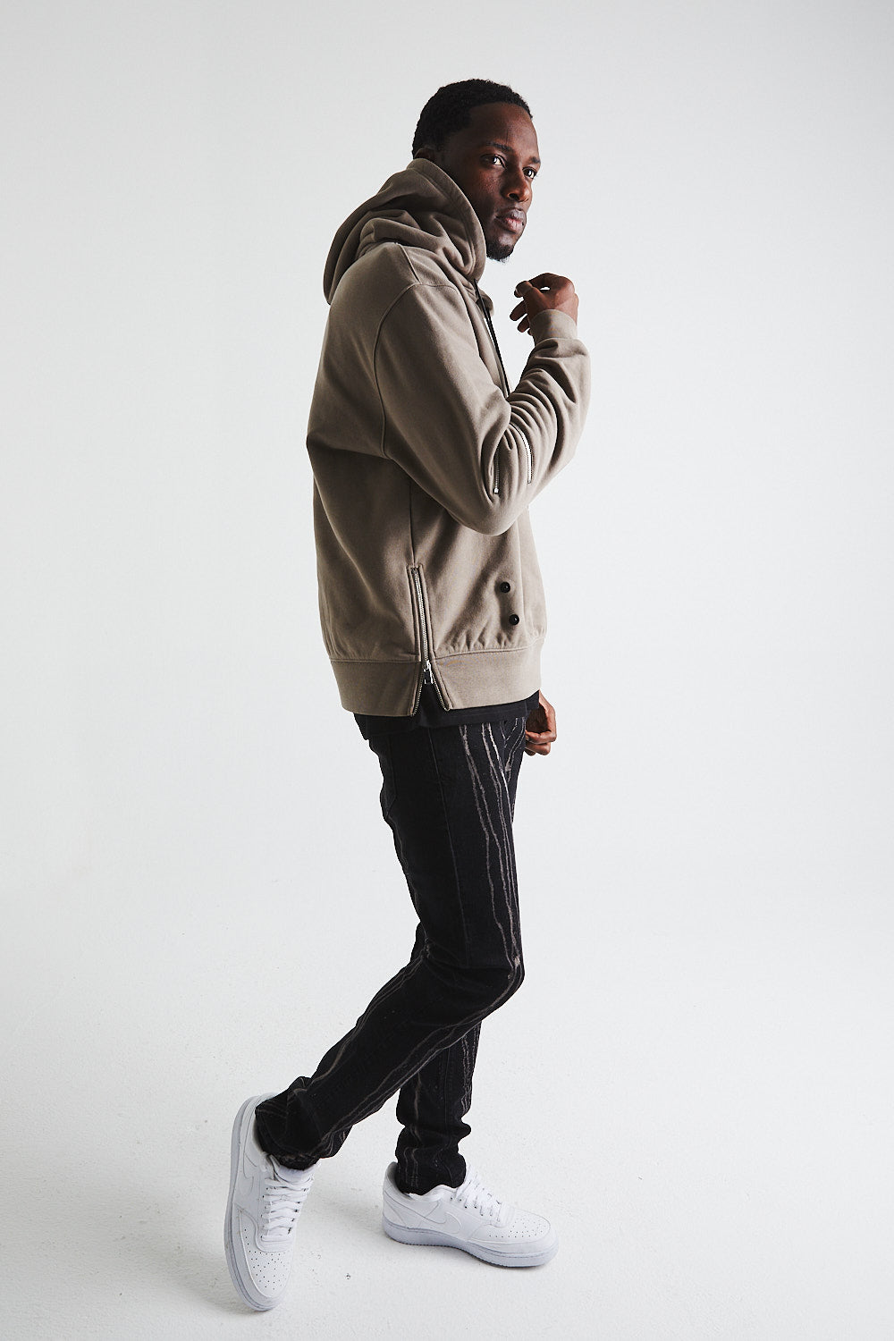 HECTOR HOODIE | TAUPE