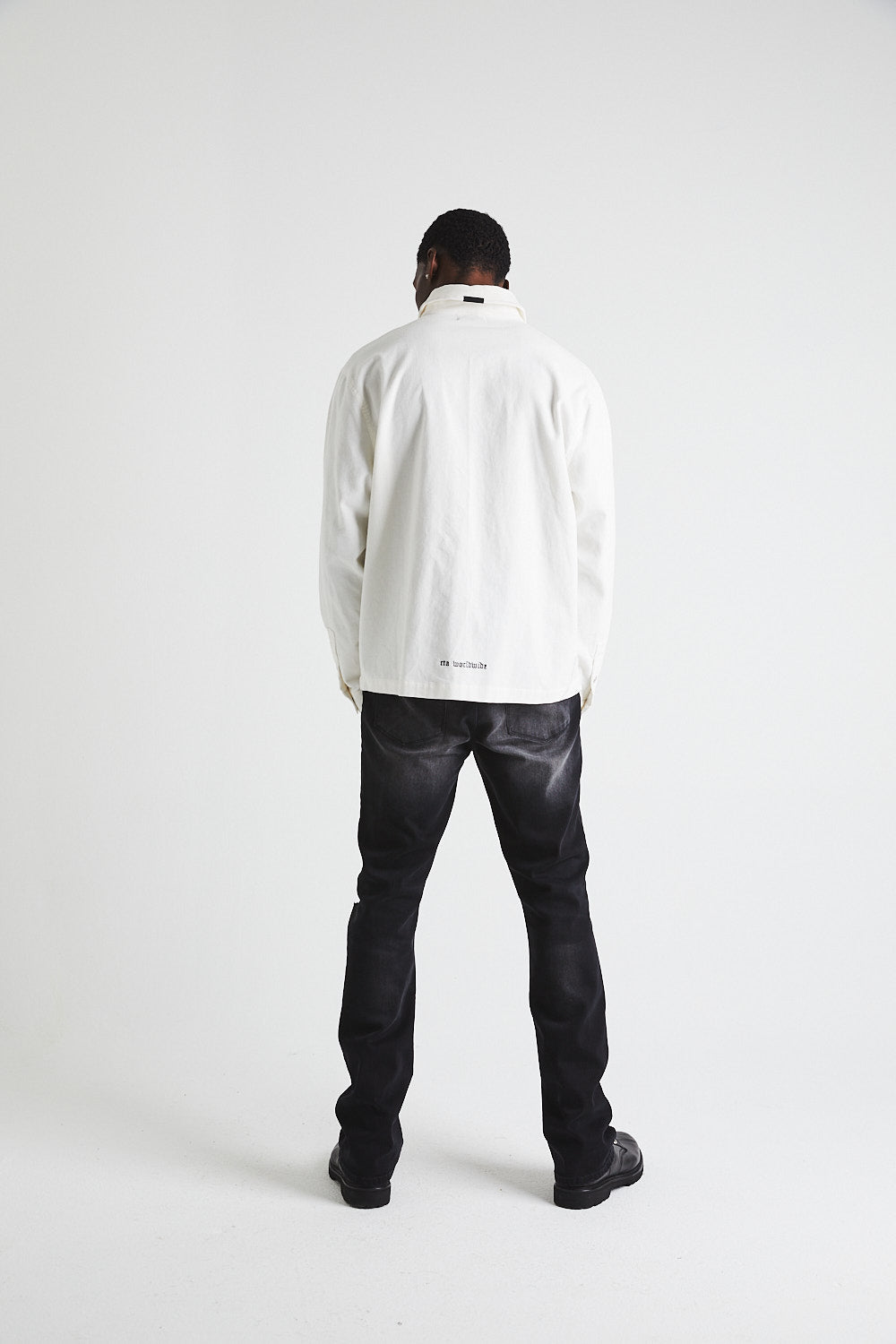 Men's White Gothic Shirt