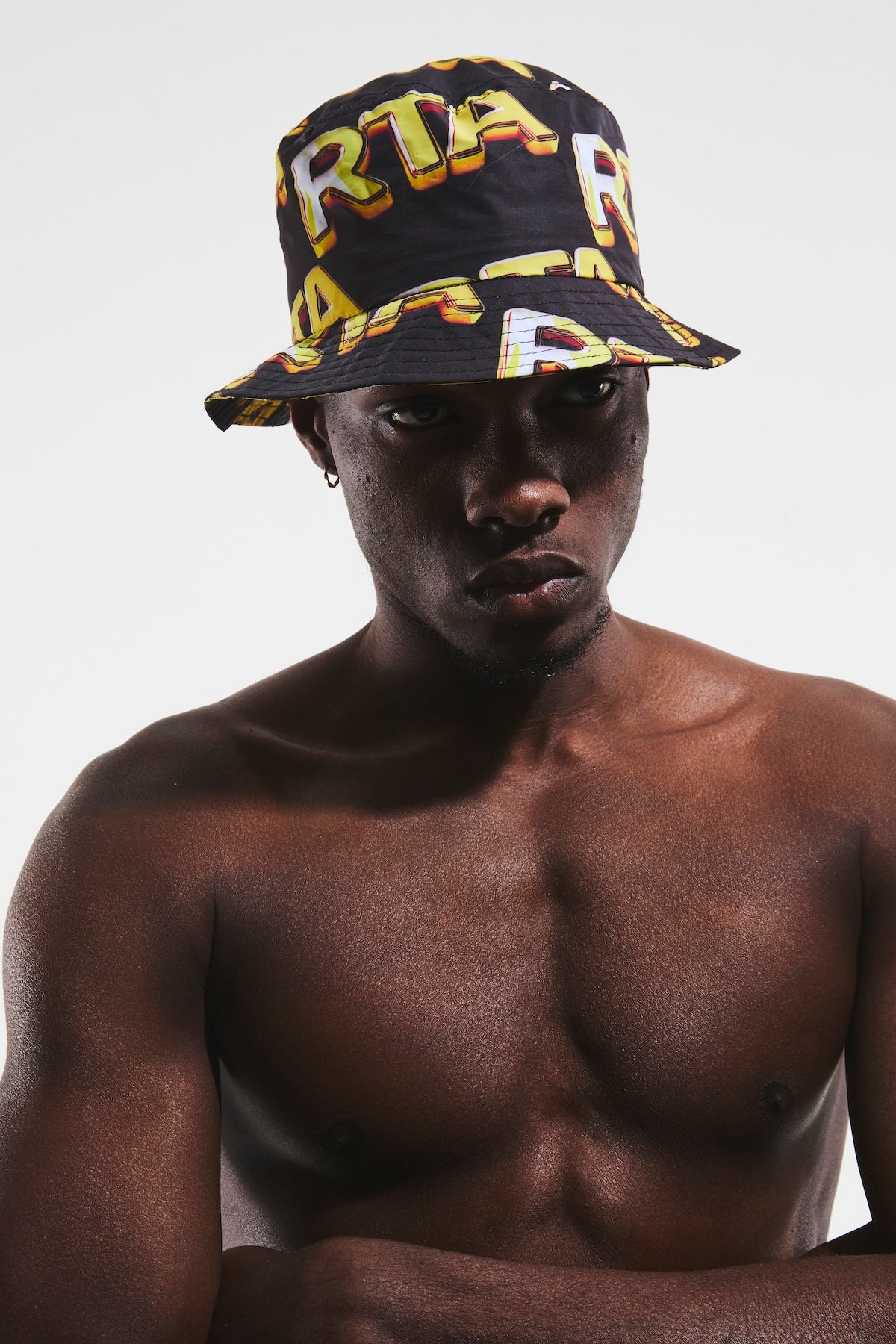 Hat With Rtra Men's Black Bucket Hat | RTA