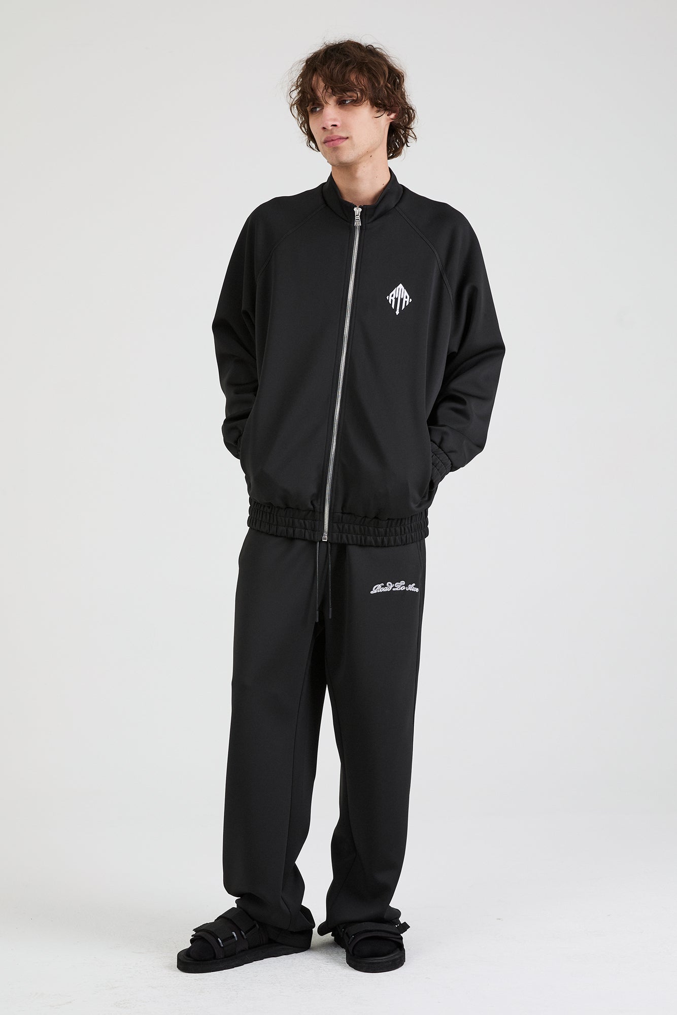 Men's Black Track Pant | RTA