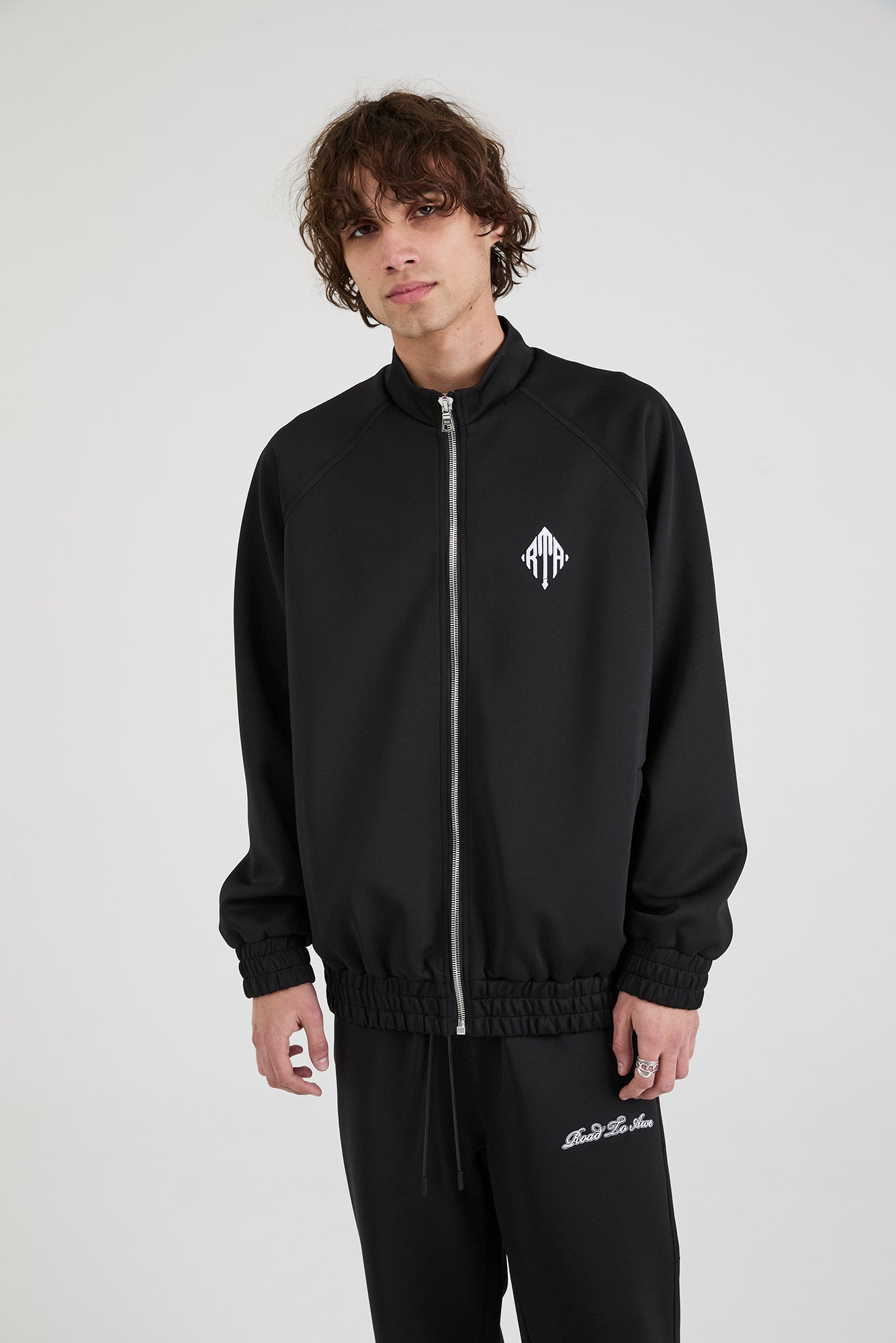 LEWIS TRACK JACKET | BLACK