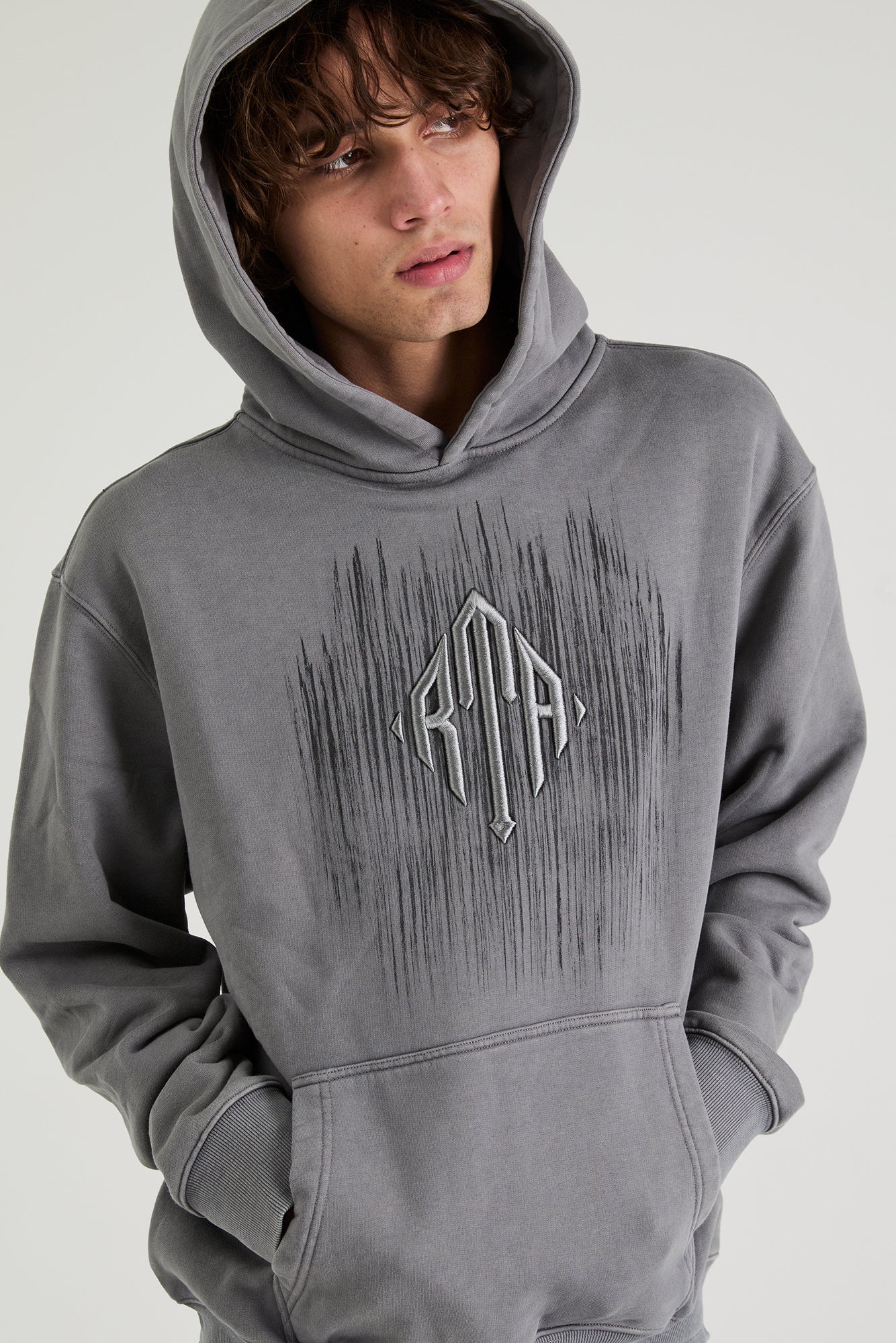 JORDAN HOODIE | STONE ETCHED MONOGRAM