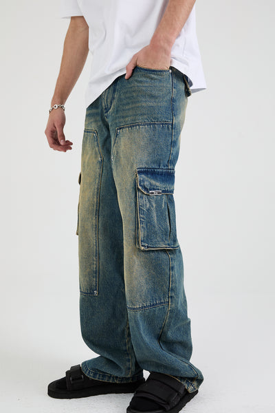 RYAN WIDE LEG CARPENTER JEAN | BLUE MINERAL