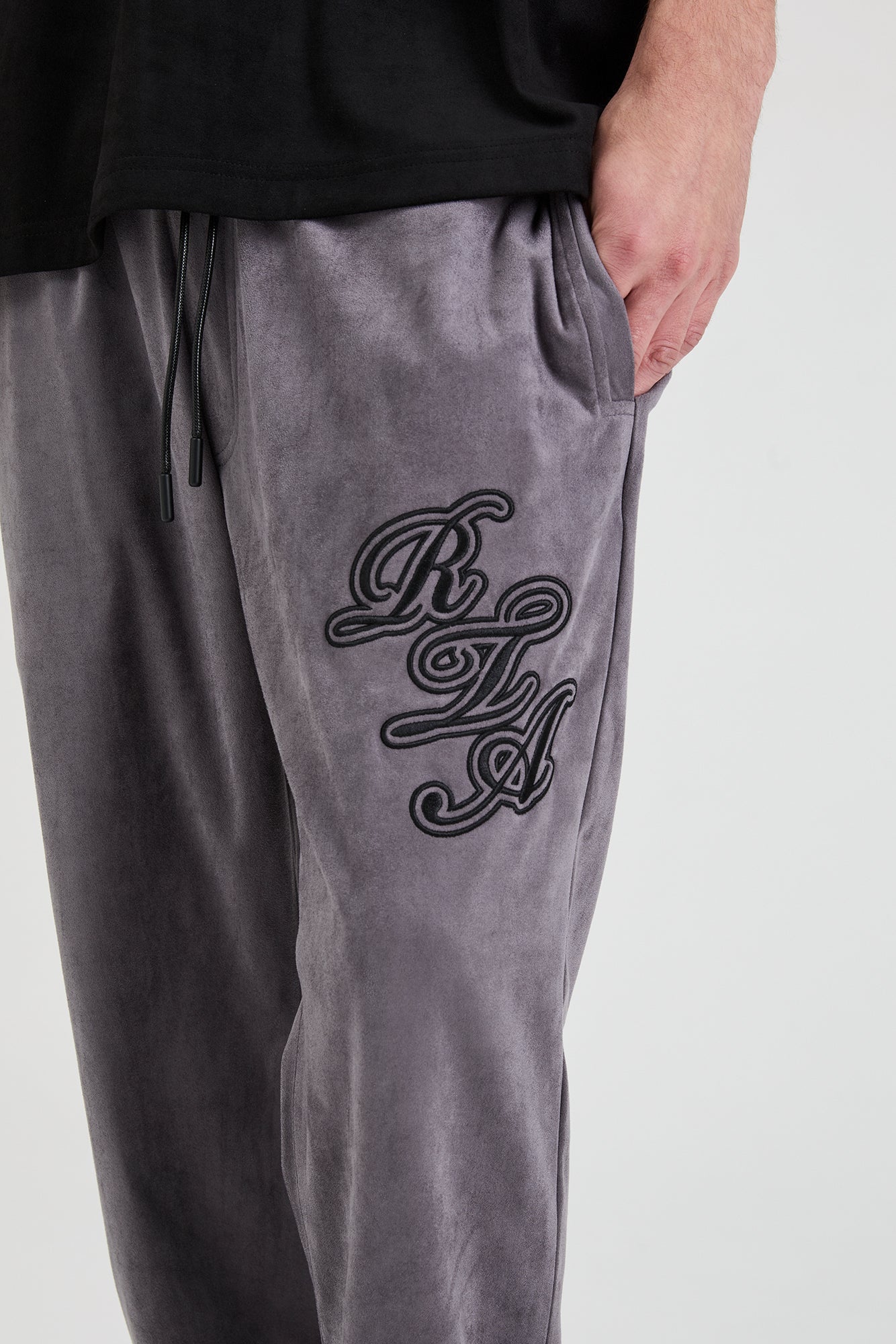 OWEN SWEATPANT | STONE SCRIPT LOGO