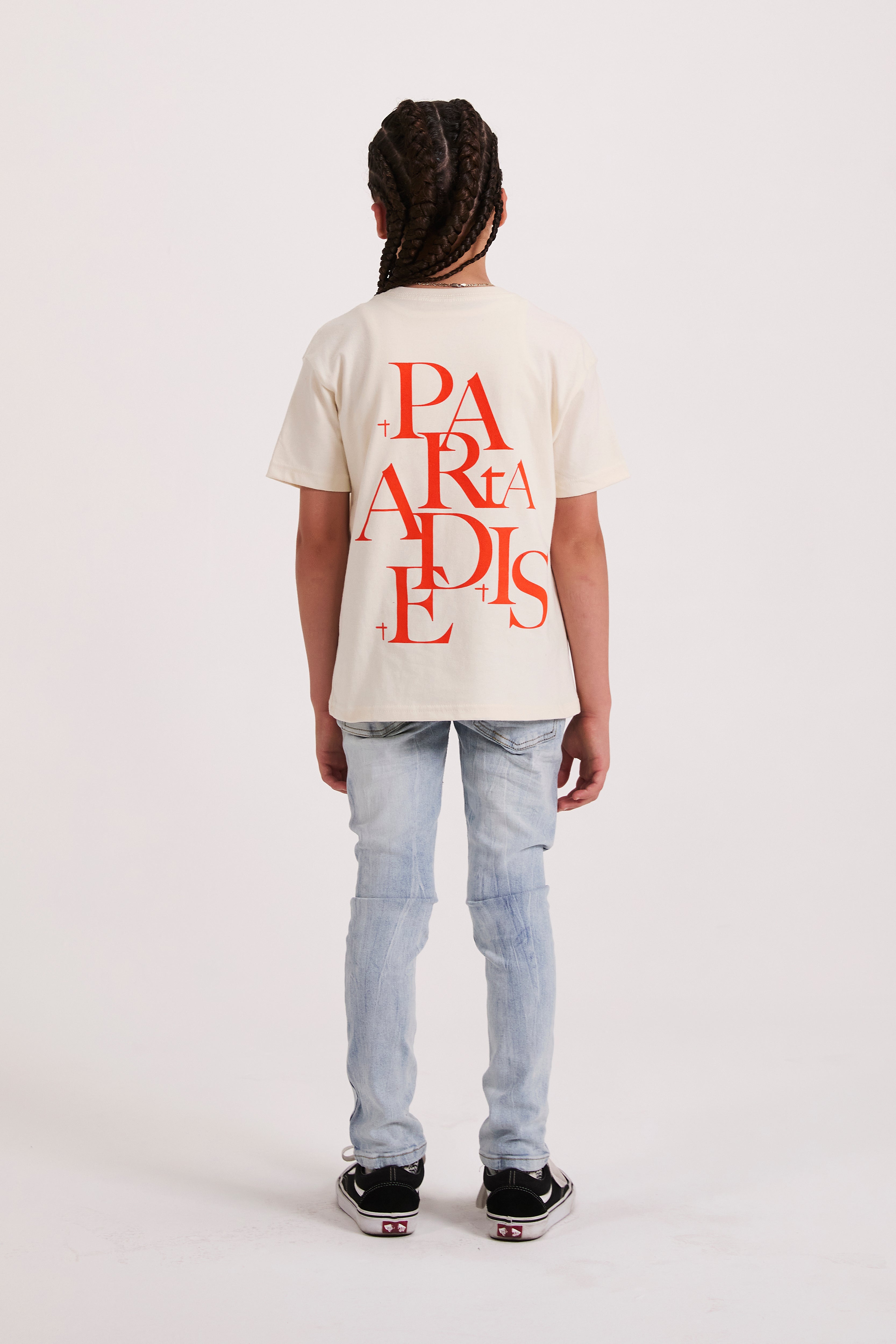 KIDS EDSON SHORT SLEEVE TEE | BONE PARADISE