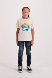 KIDS EDSON SHORT SLEEVE TEE | BONE PARADISE CRUISE