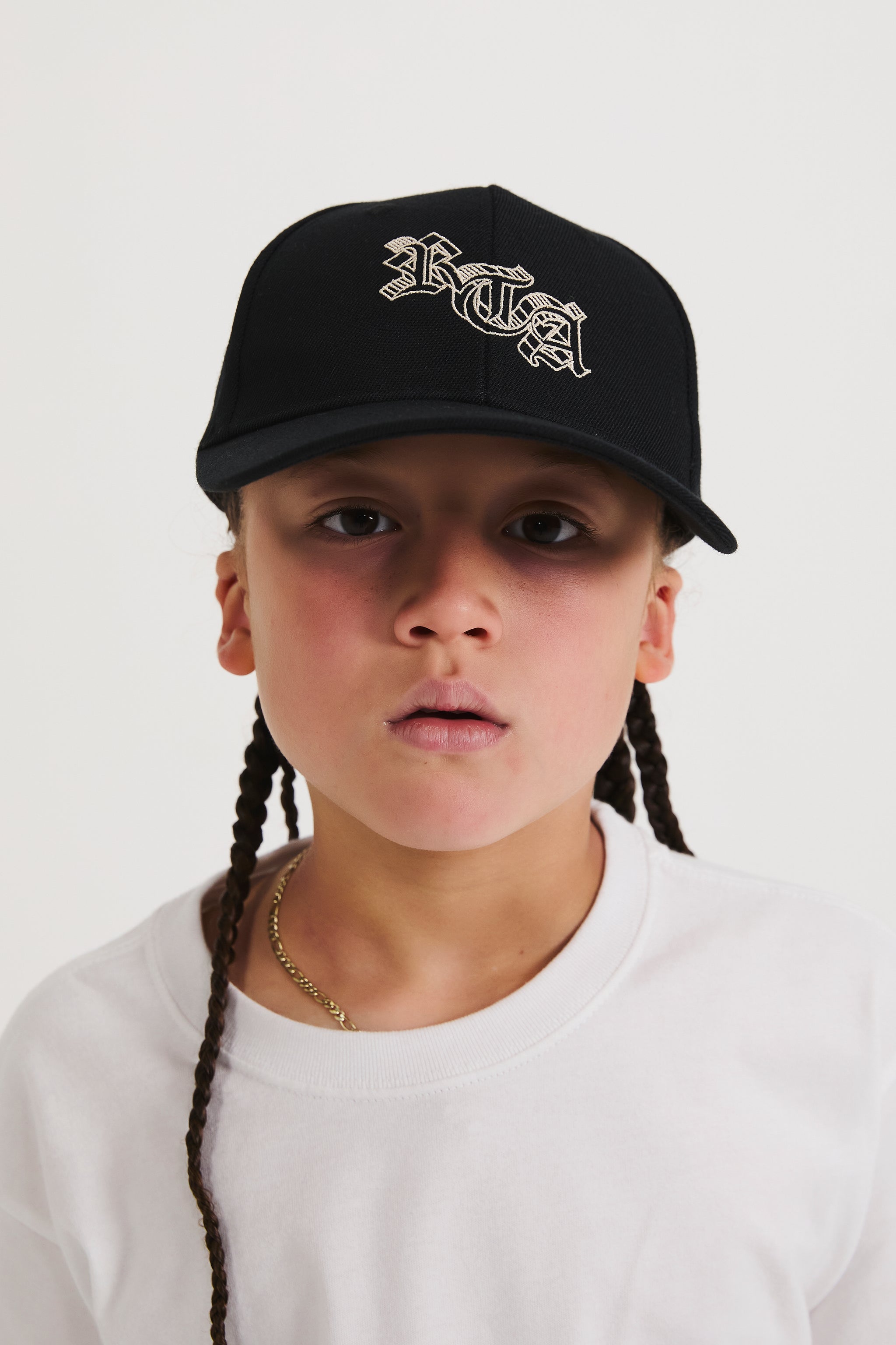 Hat With Rtra Kids Black 3D Old English Hat | RTA