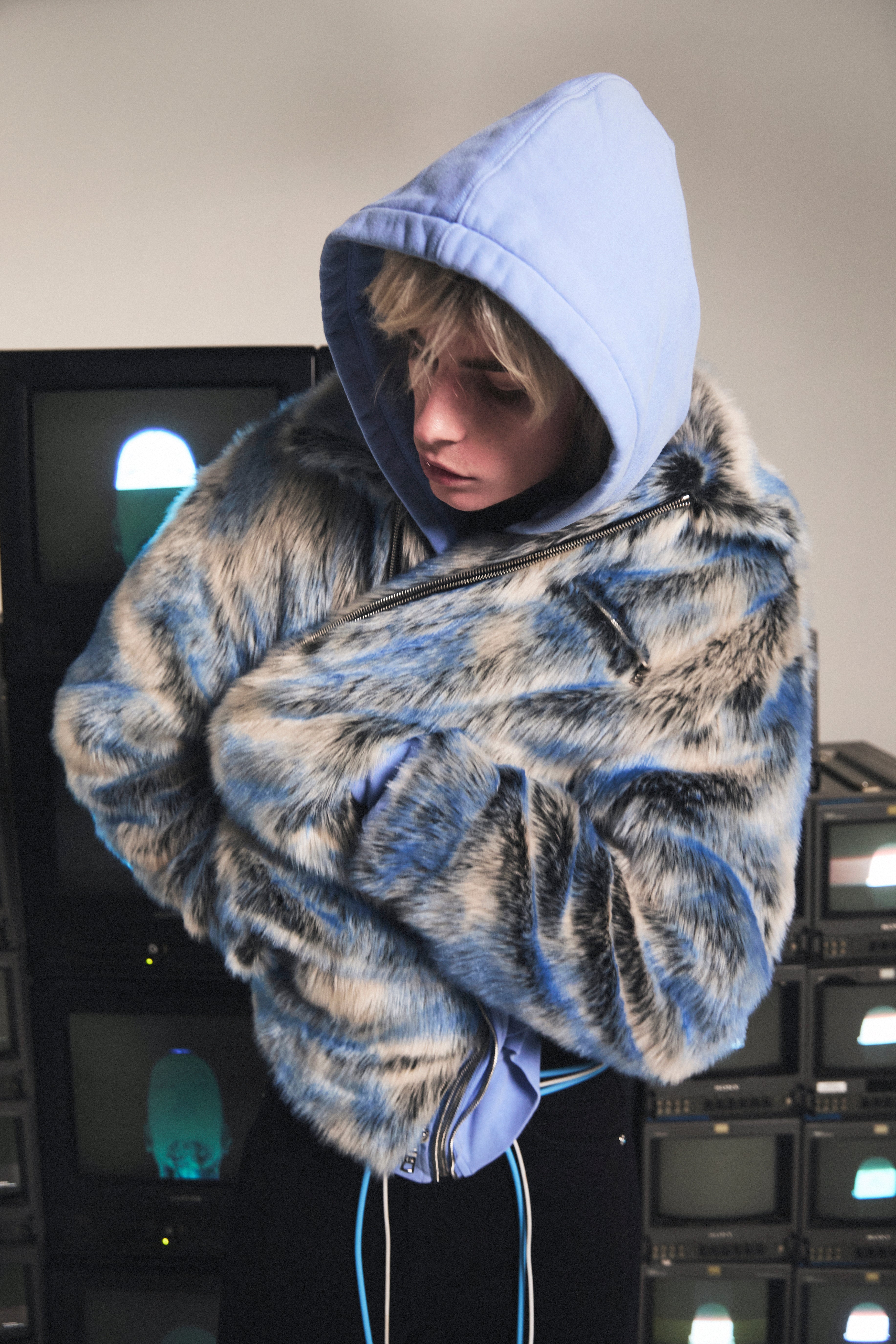 MASON JACKET | STATIC BLUE