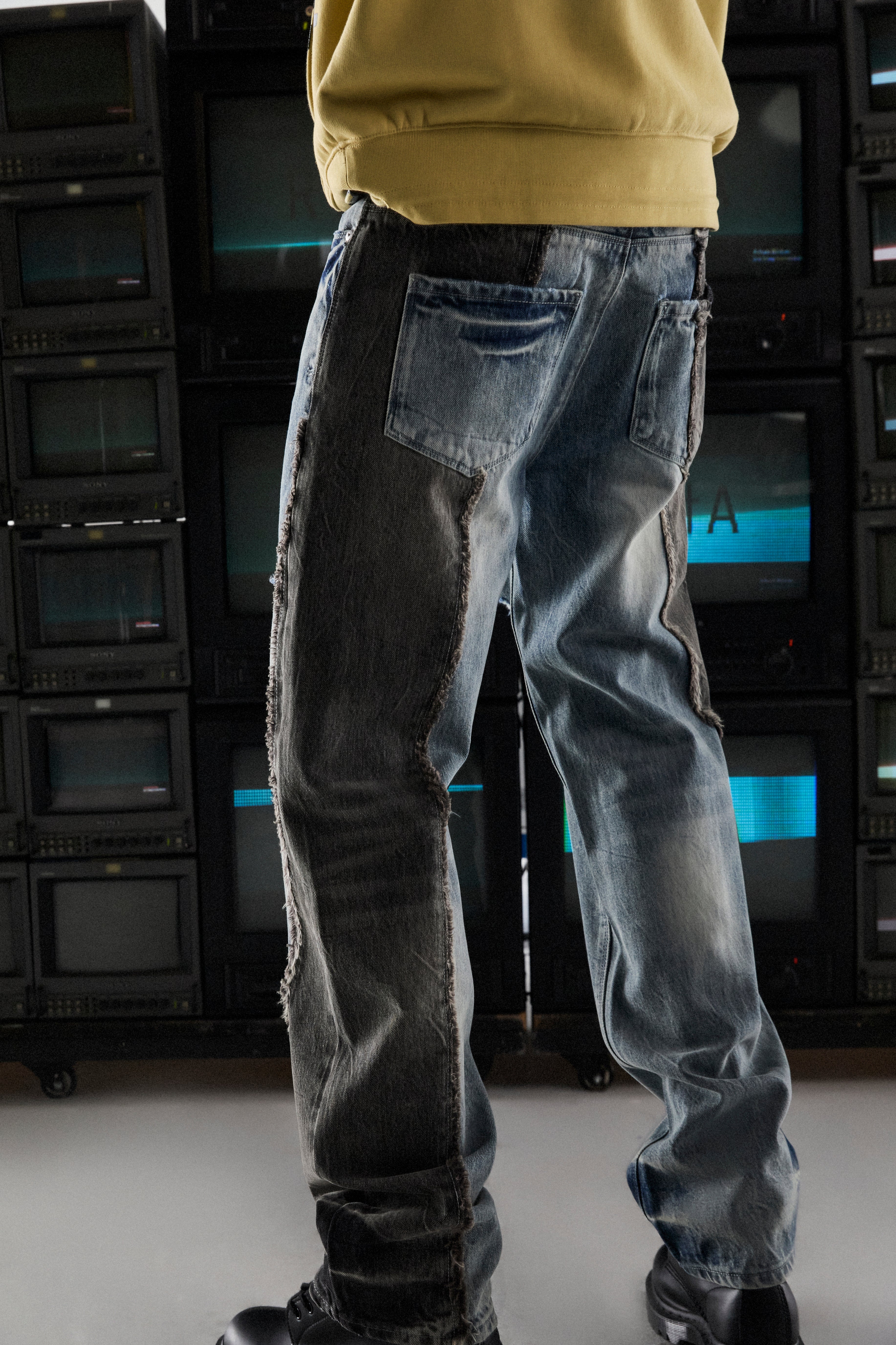 TUCKER SLIM FIT JEAN | ASH BLUE SPLIT