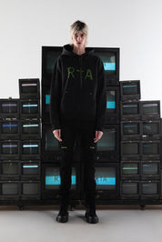 DION HOODIE | BLACK CIRCUIT RTA