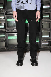RICARDO SLIM FIT CARPENTER JEAN | BLACK