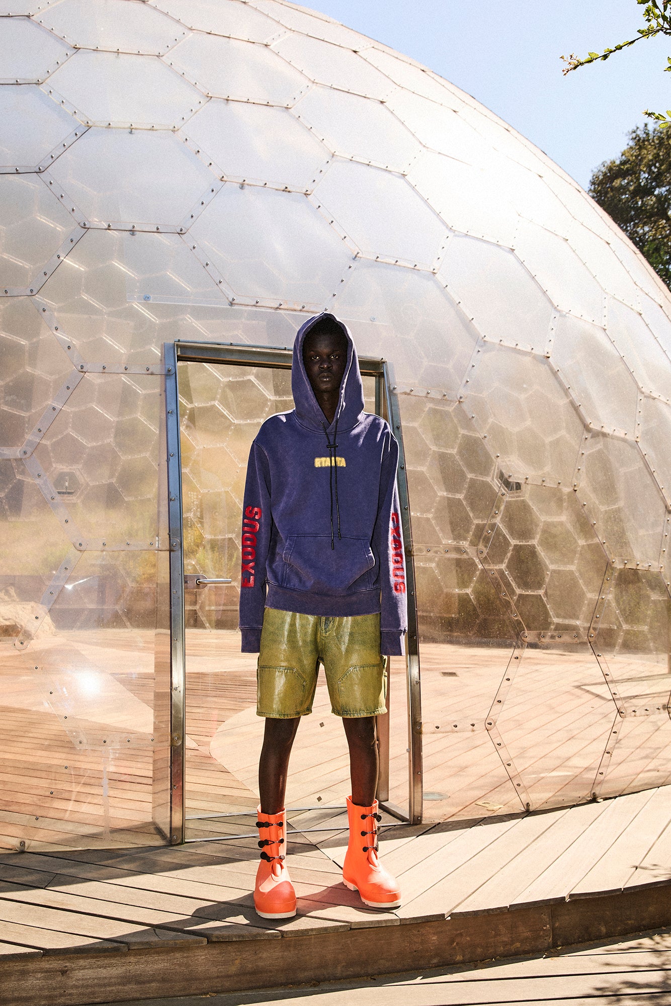 DION HOODIE | PATRIOT BLUE EXODUS