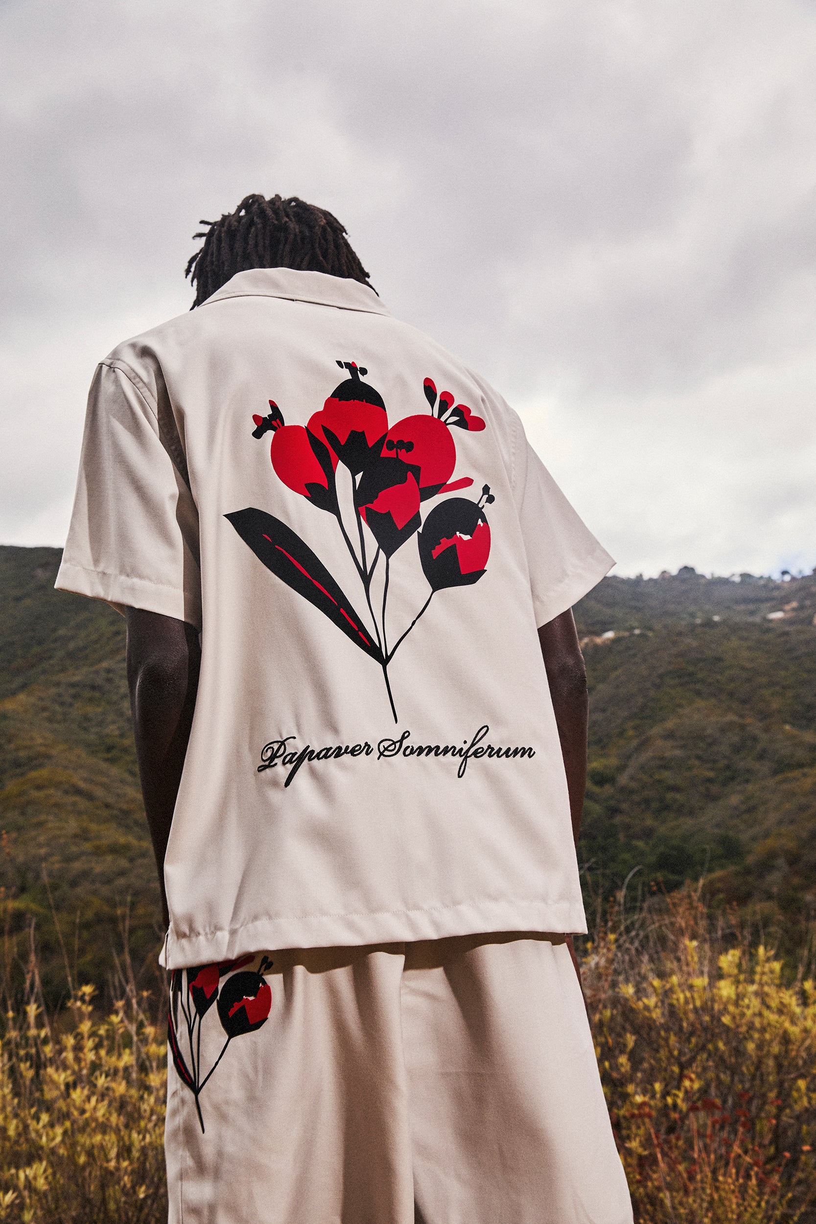 Men's Beige Poppy Premium Shirt | RTA