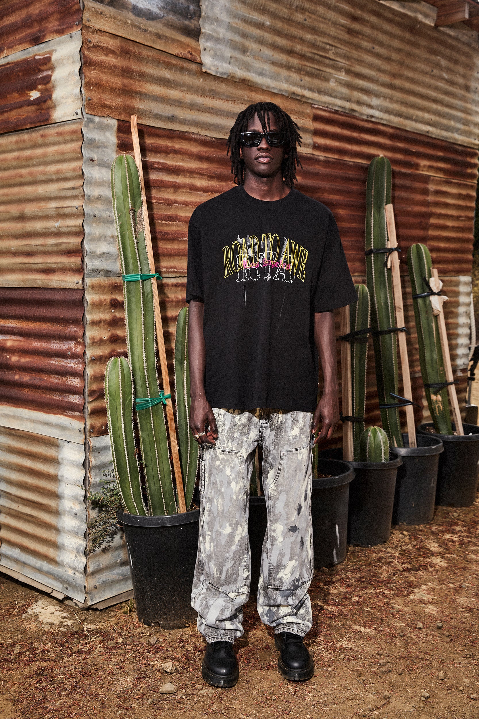 SANTIAGO CARPENTER JEAN | STONE HAZE PAINT