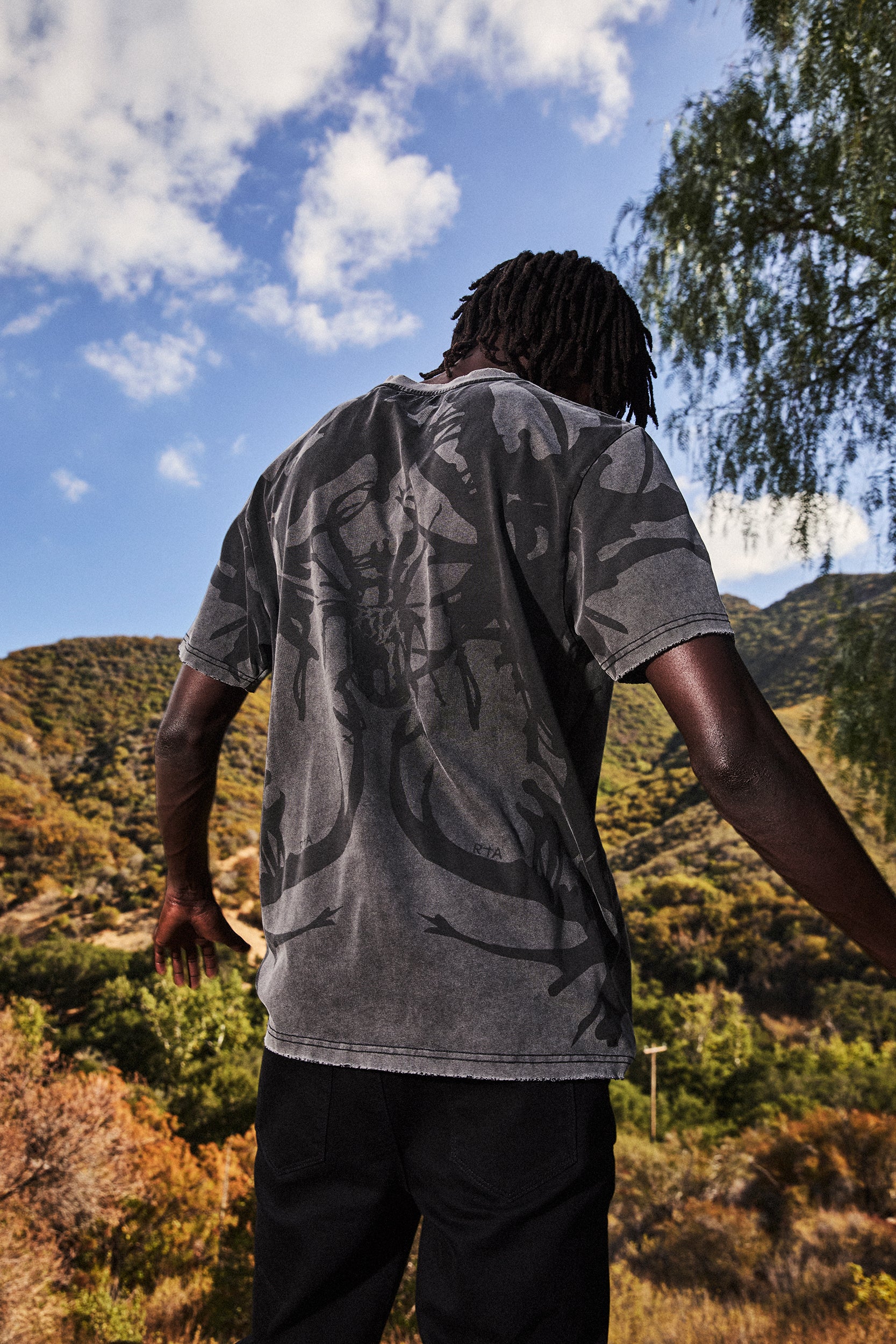 LIAM SHORT SLEEVE TEE | BLACK BEETLE