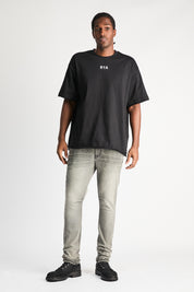 BRYANT SKINNY JEAN | IRON HAZE SIDE CROSS