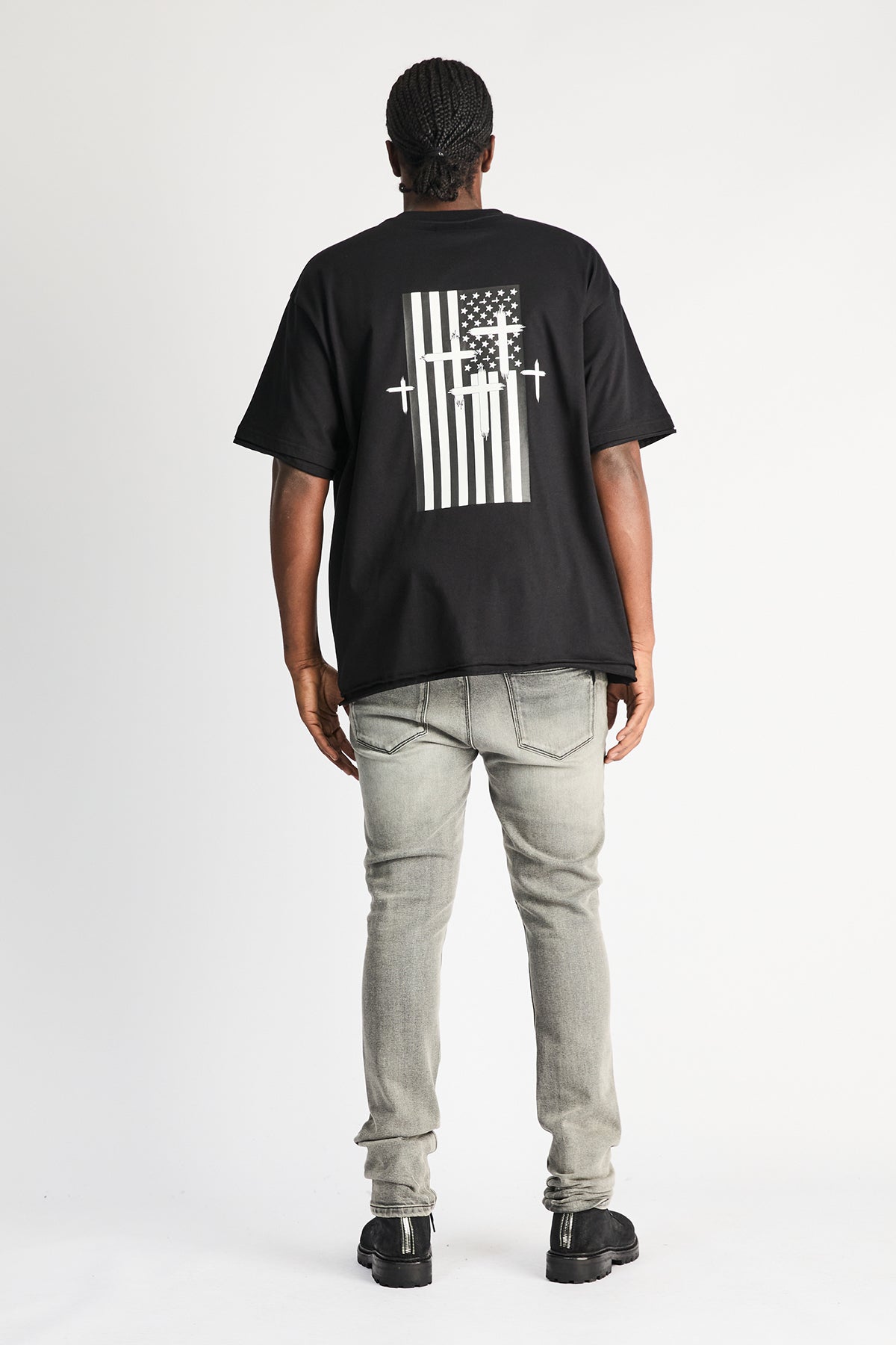 BRYANT SKINNY JEAN | IRON HAZE SIDE CROSS