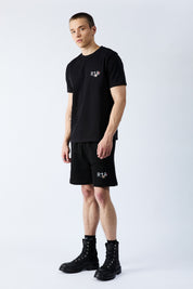 CLYDE ELASTICATED SHORT | BLACK