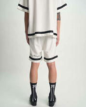 White Clyde Premium Shorts - Back View On Model | RTA